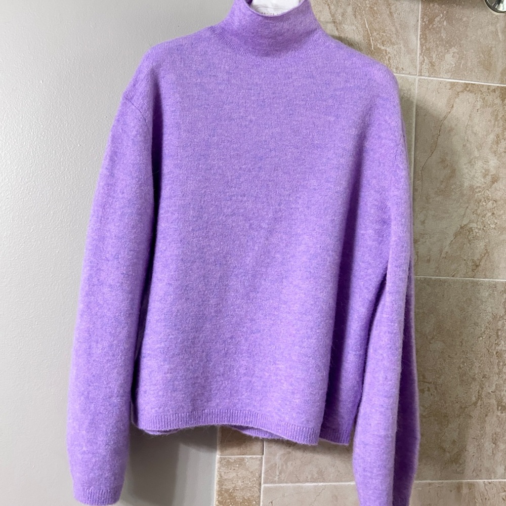 & Other Stories Alpaca Wool Lavender Sweater